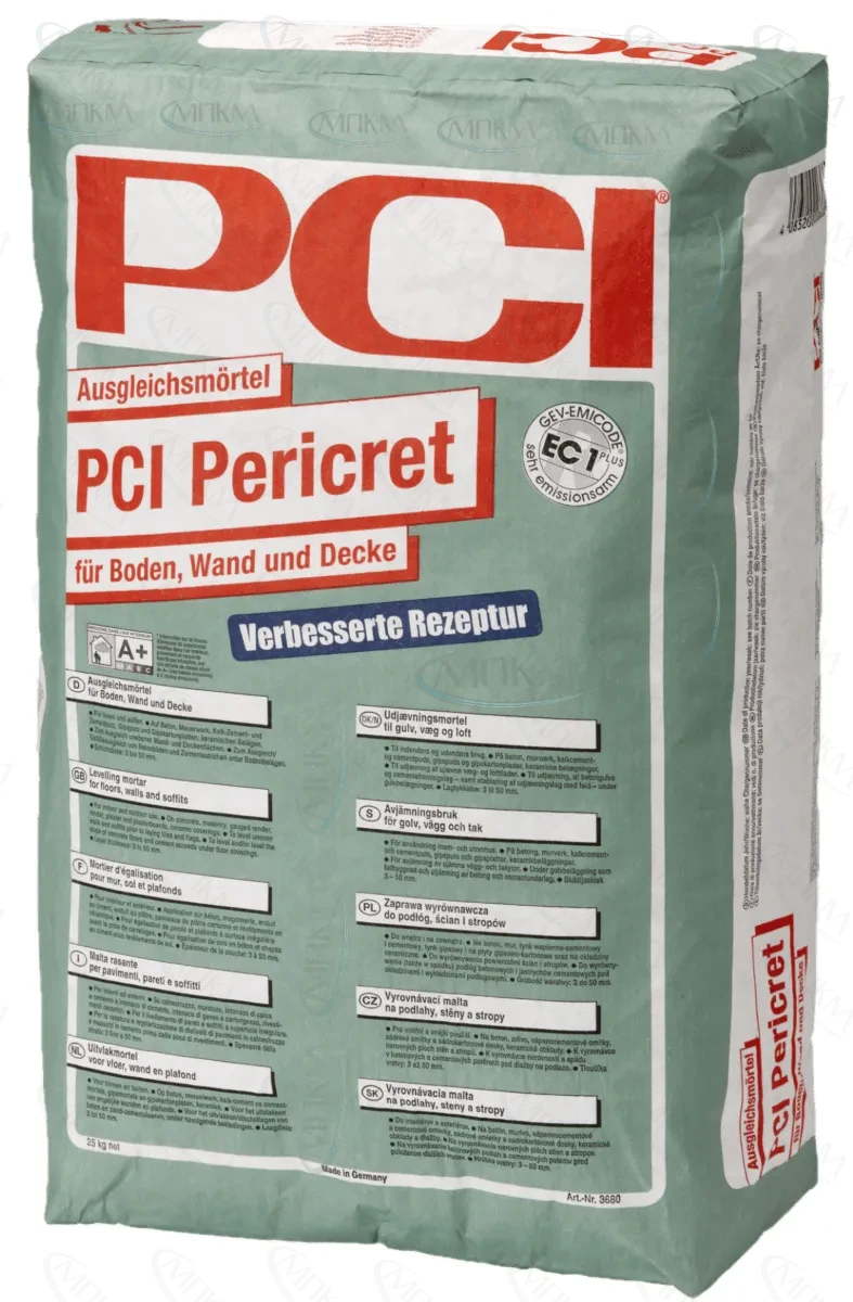 Выравнивающая смесь PCI Pericret Выравнивающая смесь PCI Pericret