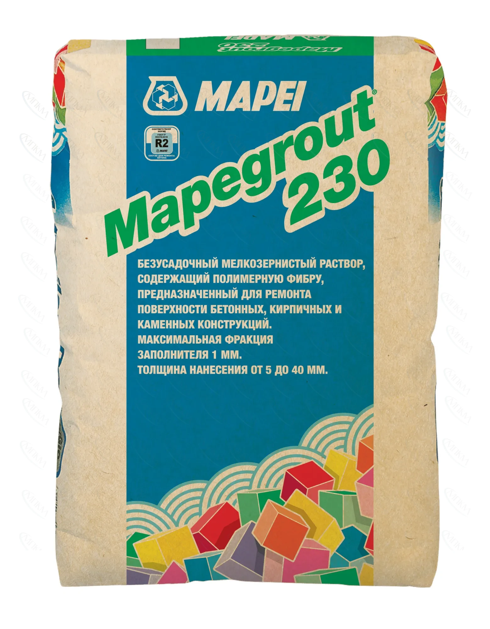 Ремонтный раствор Mapegrout 230 Ремонтный раствор Mapegrout 230