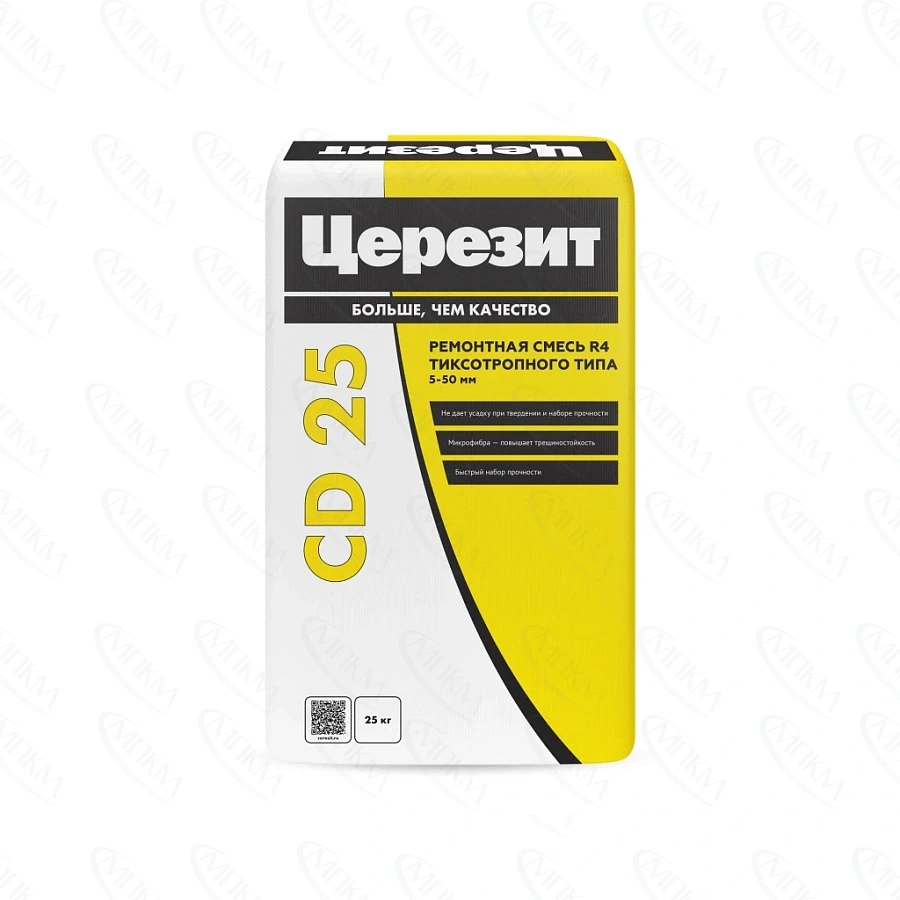 Смесь для ремонта бетона Ceresit CD 25 Смесь для ремонта бетона Ceresit CD 25