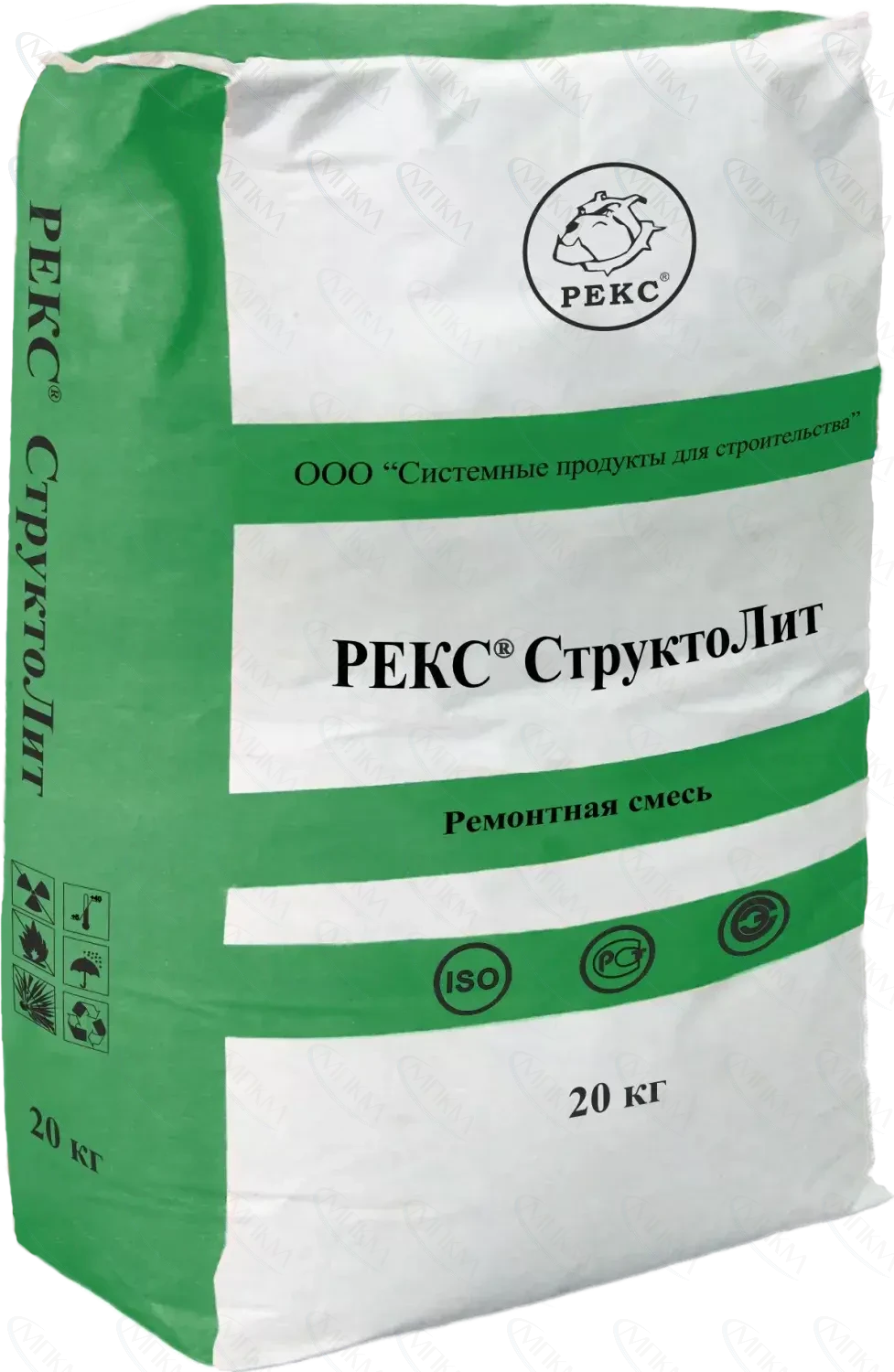 Смесь ремонтная для бетона РЕКС СТРУКТО ЛИТ Смесь ремонтная для бетона РЕКС СТРУКТО ЛИТ