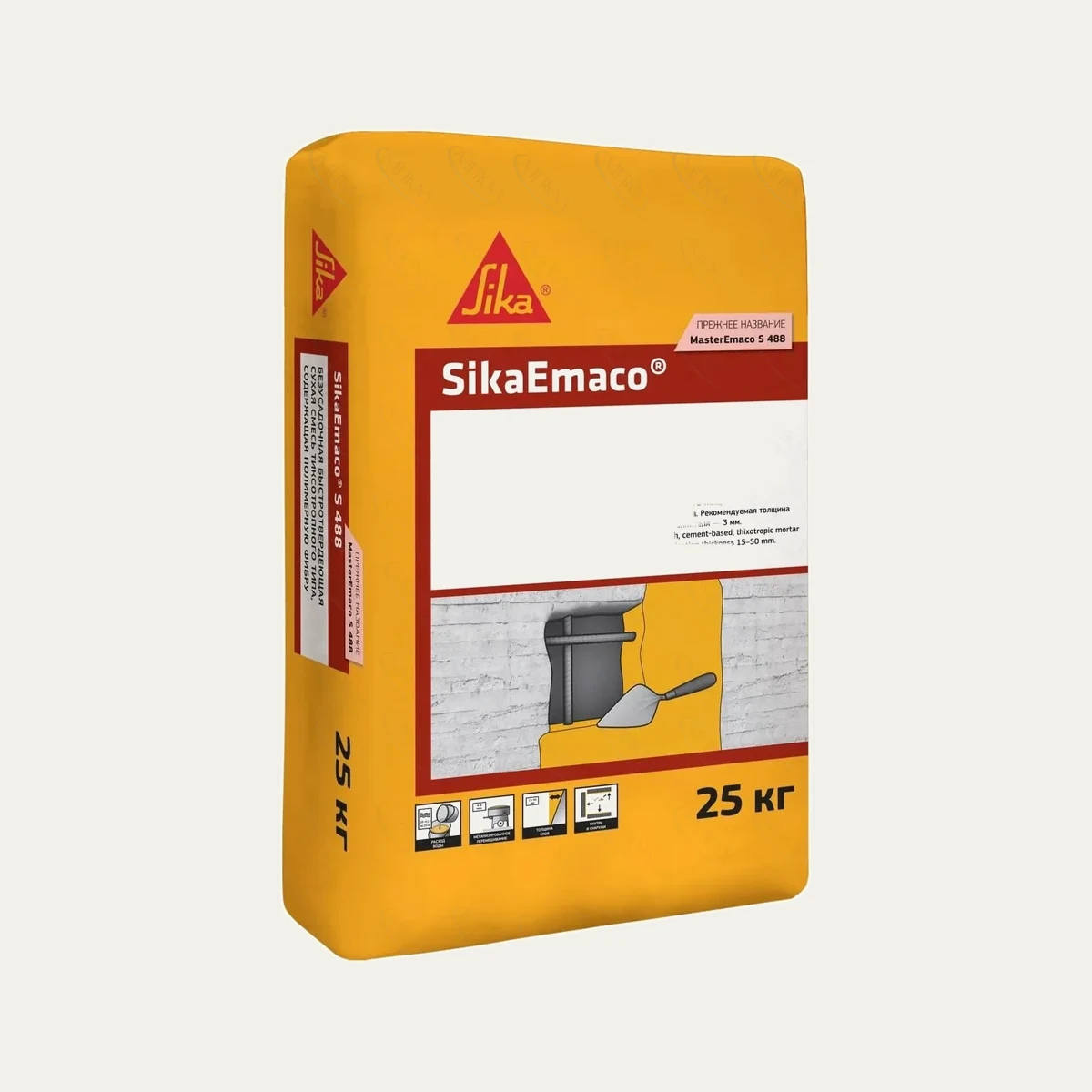 Тиксотропная ремонтная смесь SikaEmaco S 488 Тиксотропная ремонтная смесь SikaEmaco S 488