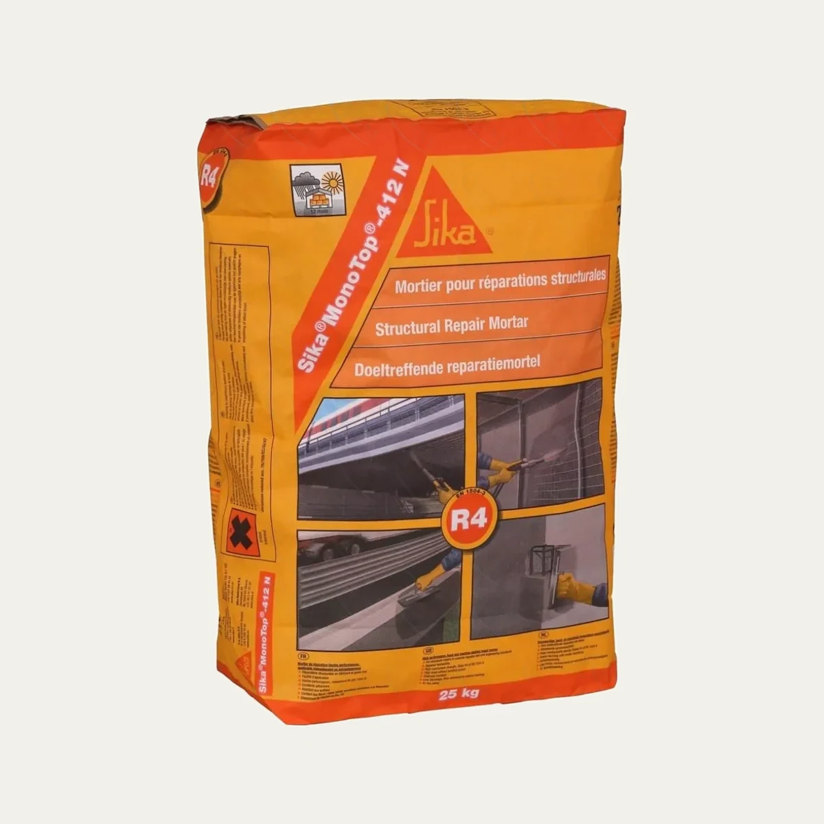 Смесь для ремонта бетона Sika MonoTop 412N Смесь для ремонта бетона Sika MonoTop 412N