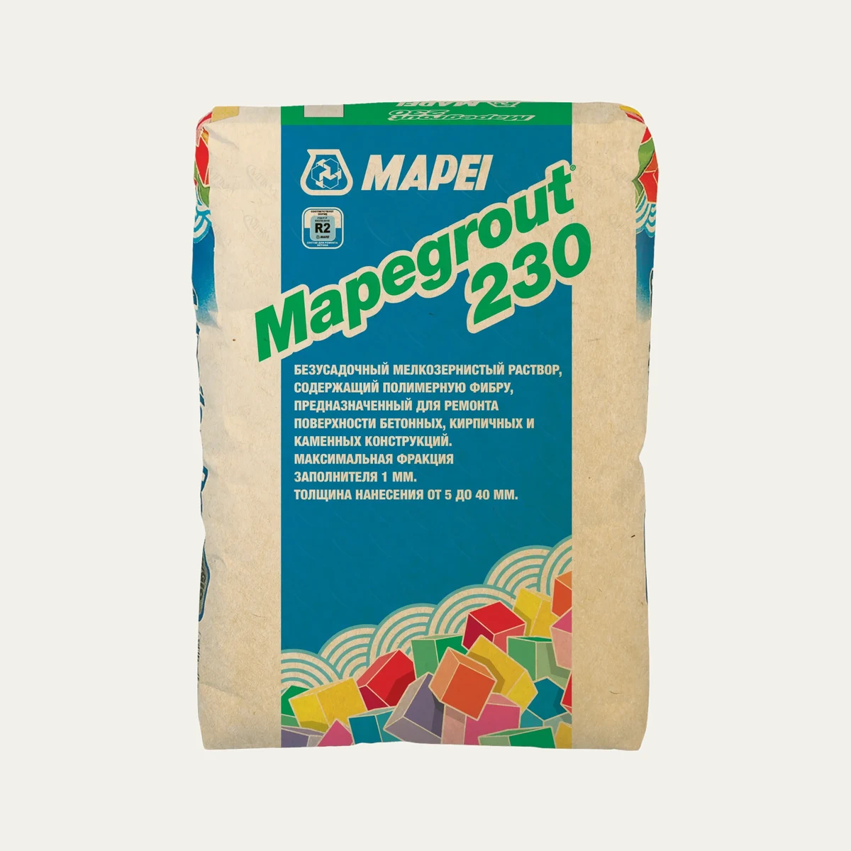 Ремонтный раствор Mapegrout 230 Ремонтный раствор Mapegrout 230