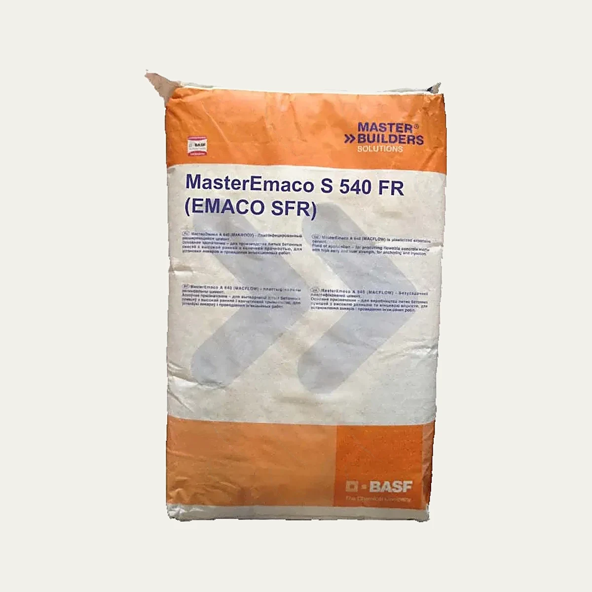 Ремонтная смесь MasterEmaco S 540 FR (Emaco SFR) Ремонтная смесь MasterEmaco S 540 FR (Emaco SFR)
